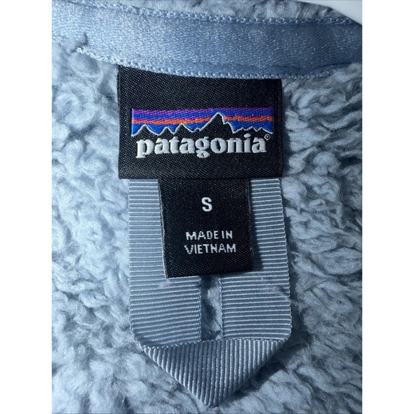 Patagonia Los Gatos 1/4 Quarter Zip Deep Pile Fleece Jacket Sherpa Jacket Sz S - Picture 4 of 7